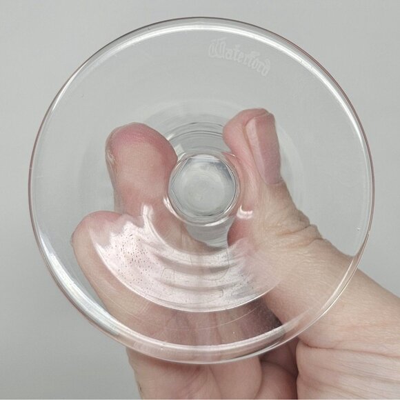 Waterford Crystal Alana Champagne Flutes 7 3/8" Set of 2 Wedding Toasting Glass - Picture 14 of 16